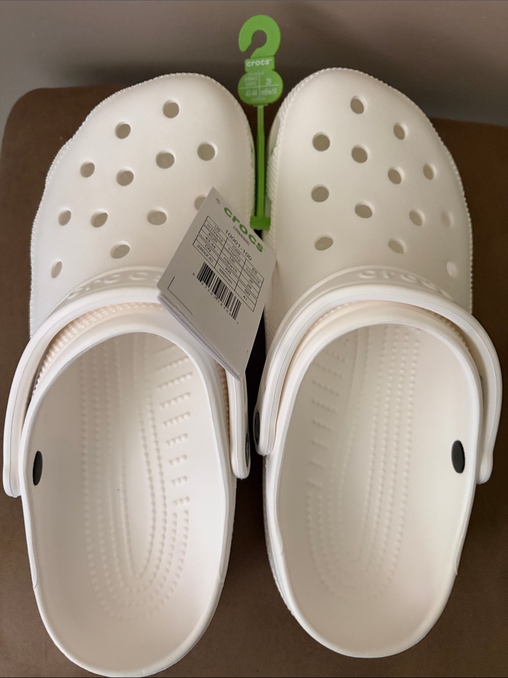 CROCS Kids Classic Clog in White